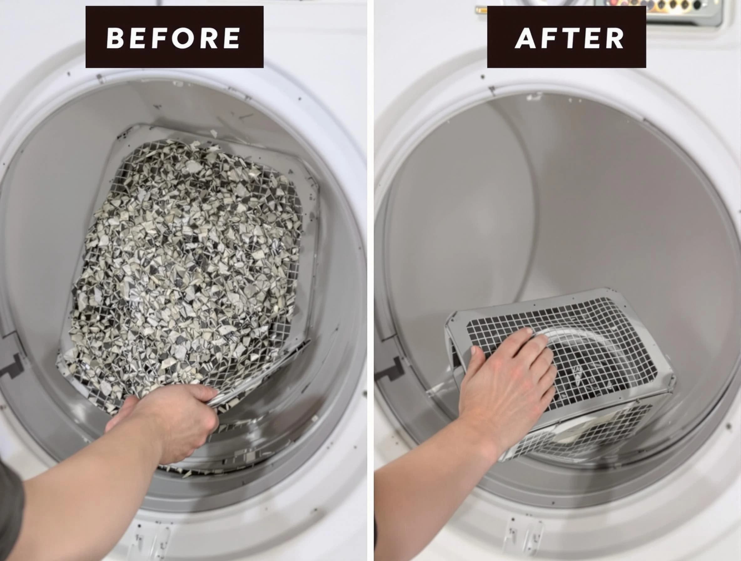 Professional lint trap cleaning by Grayson Valley Dryer Vent Cleaning in Grayson Valley