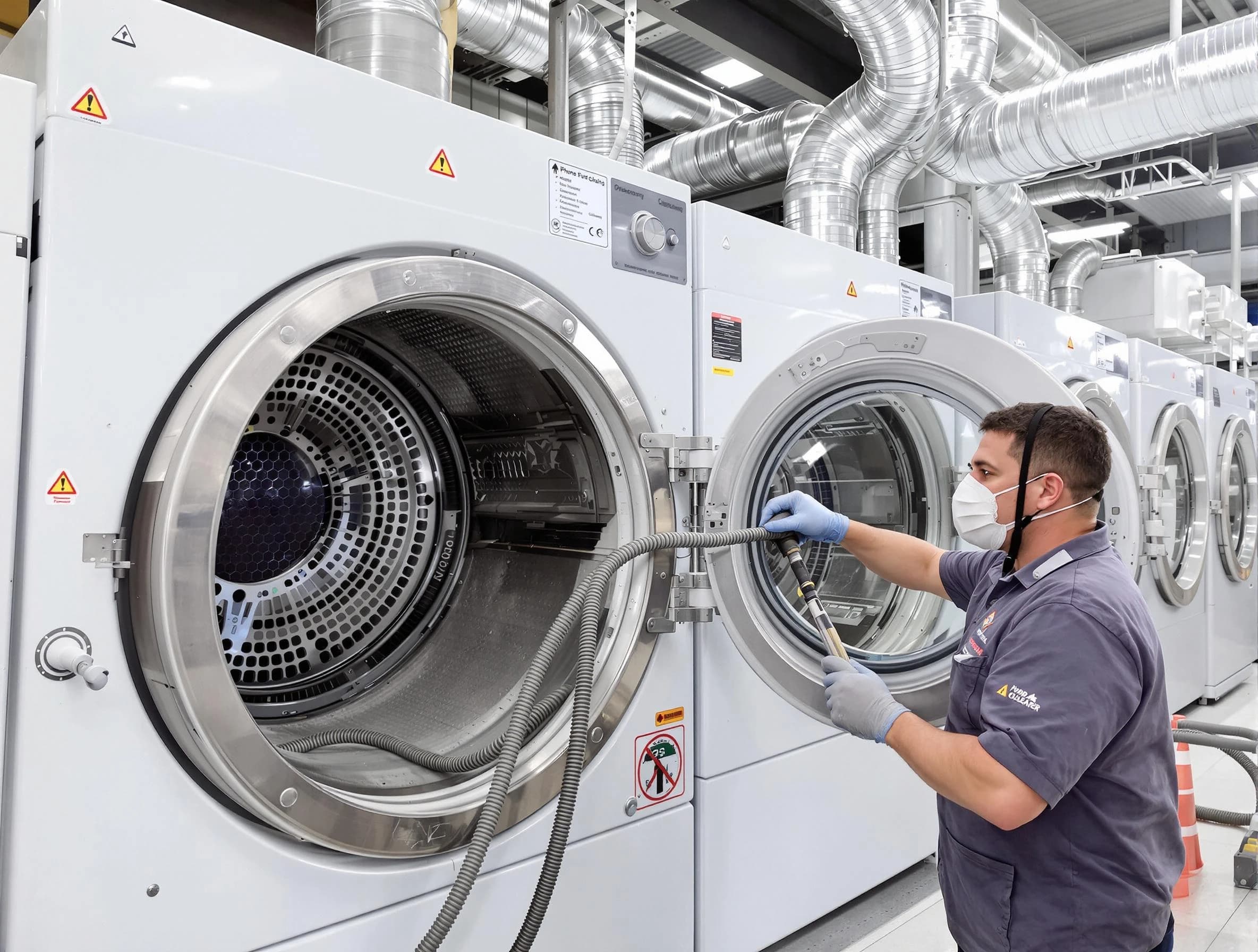 Industrial-grade dryer vent cleaning by Grayson Valley Dryer Vent Cleaning in Grayson Valley