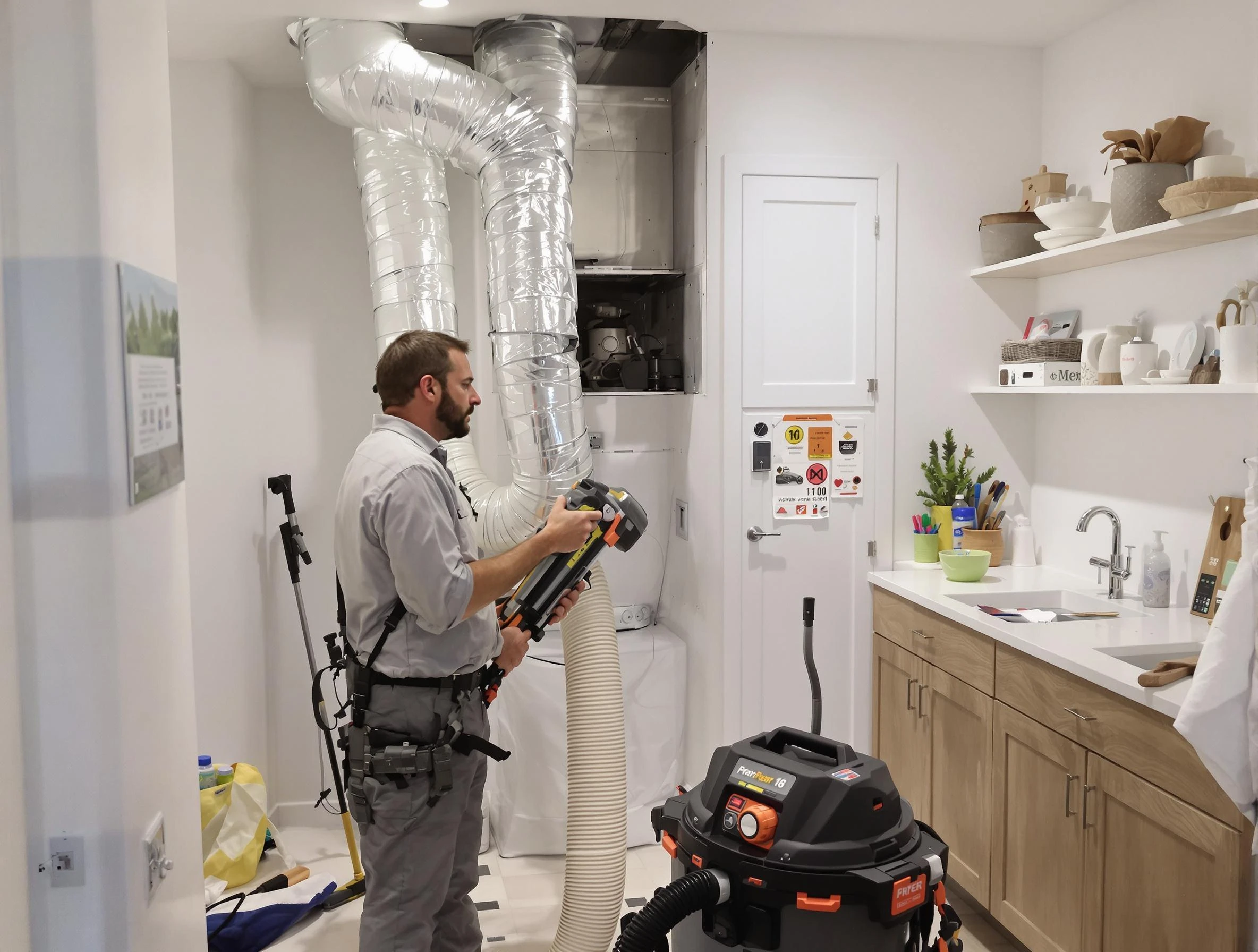 Clogged Dryer Vent Cleaning in Grayson Valley