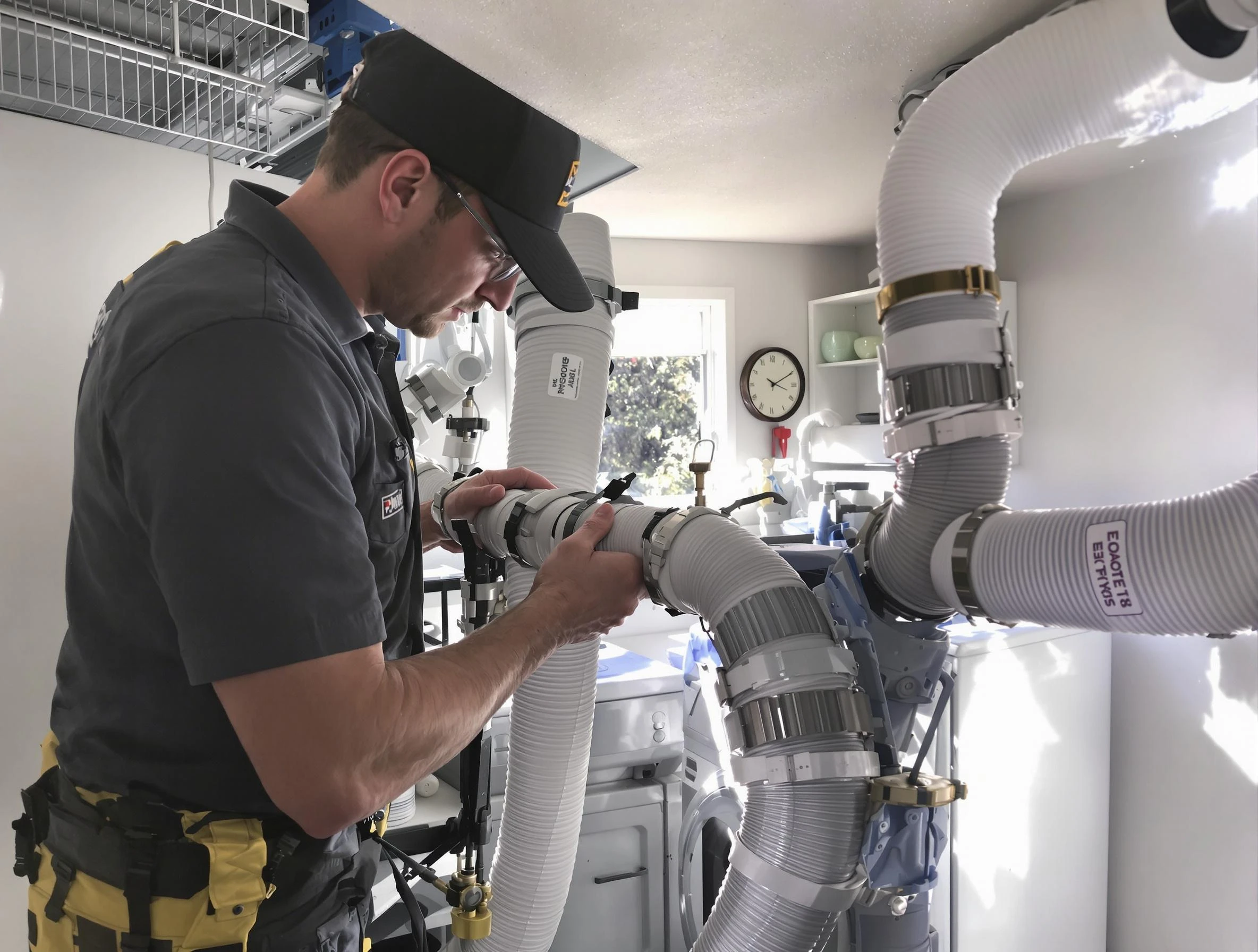 Dryer Vent Hose Installation in Grayson Valley