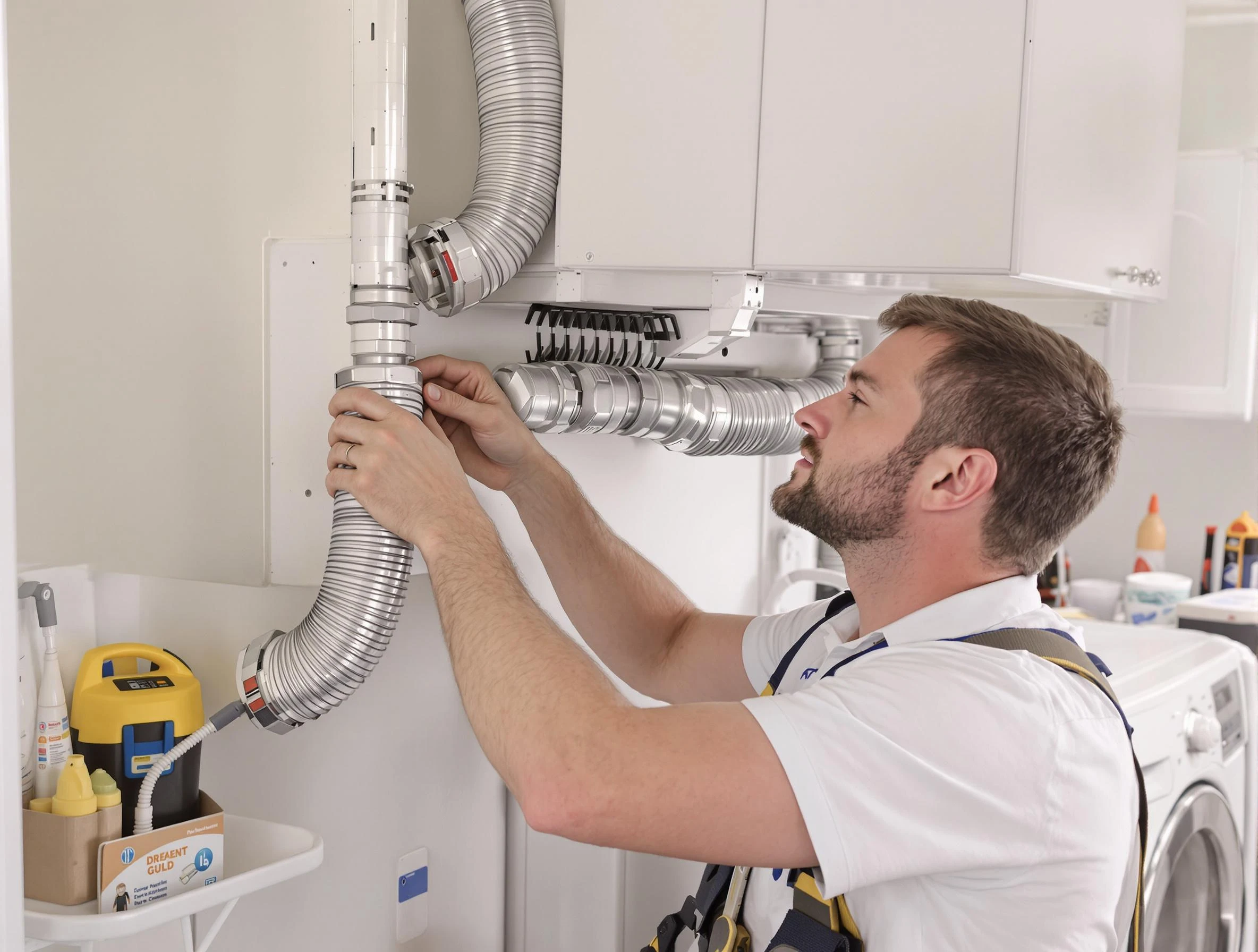 Professional dryer vent repair and installation by Grayson Valley Dryer Vent Cleaning in Grayson Valley